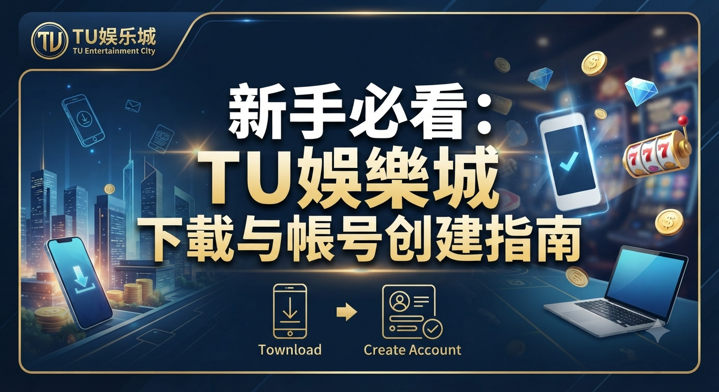 新手必看：TU娛樂城下載與帳號創建指南
