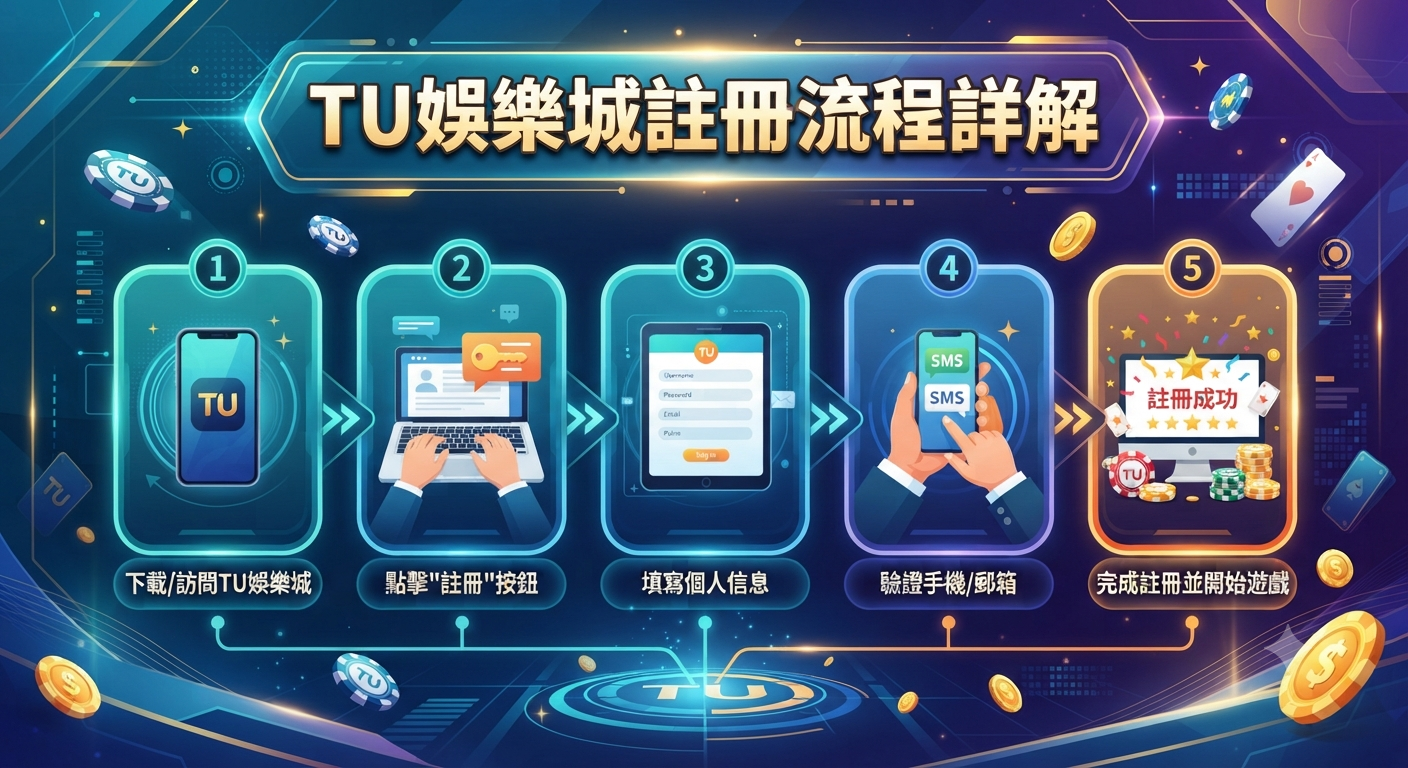 TU娛樂城註冊流程詳解

