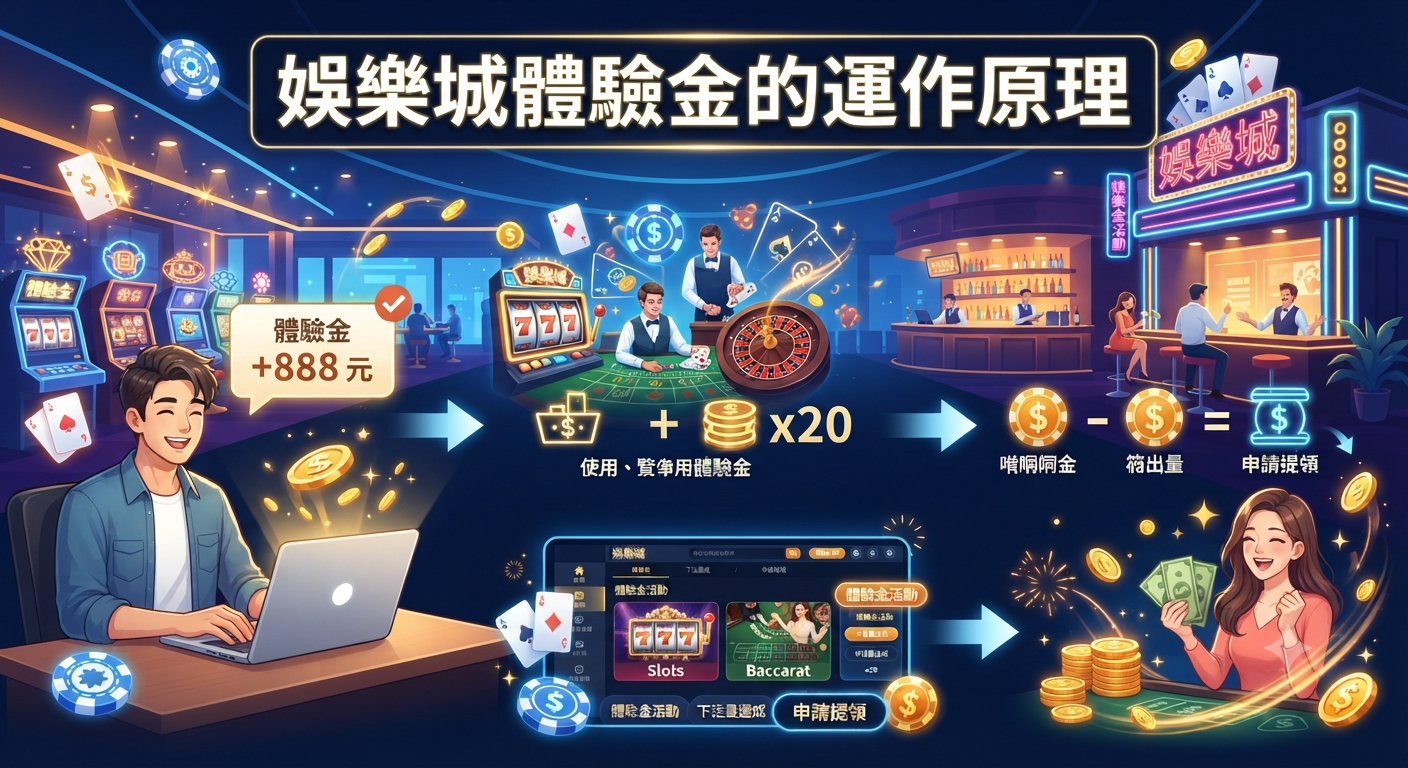 娛樂城體驗金的運作原理

