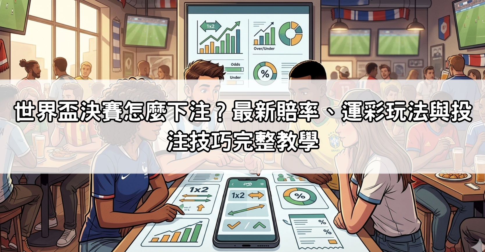 世界盃決賽怎麼下注？最新賠率、運彩玩法與投注技巧完整教學