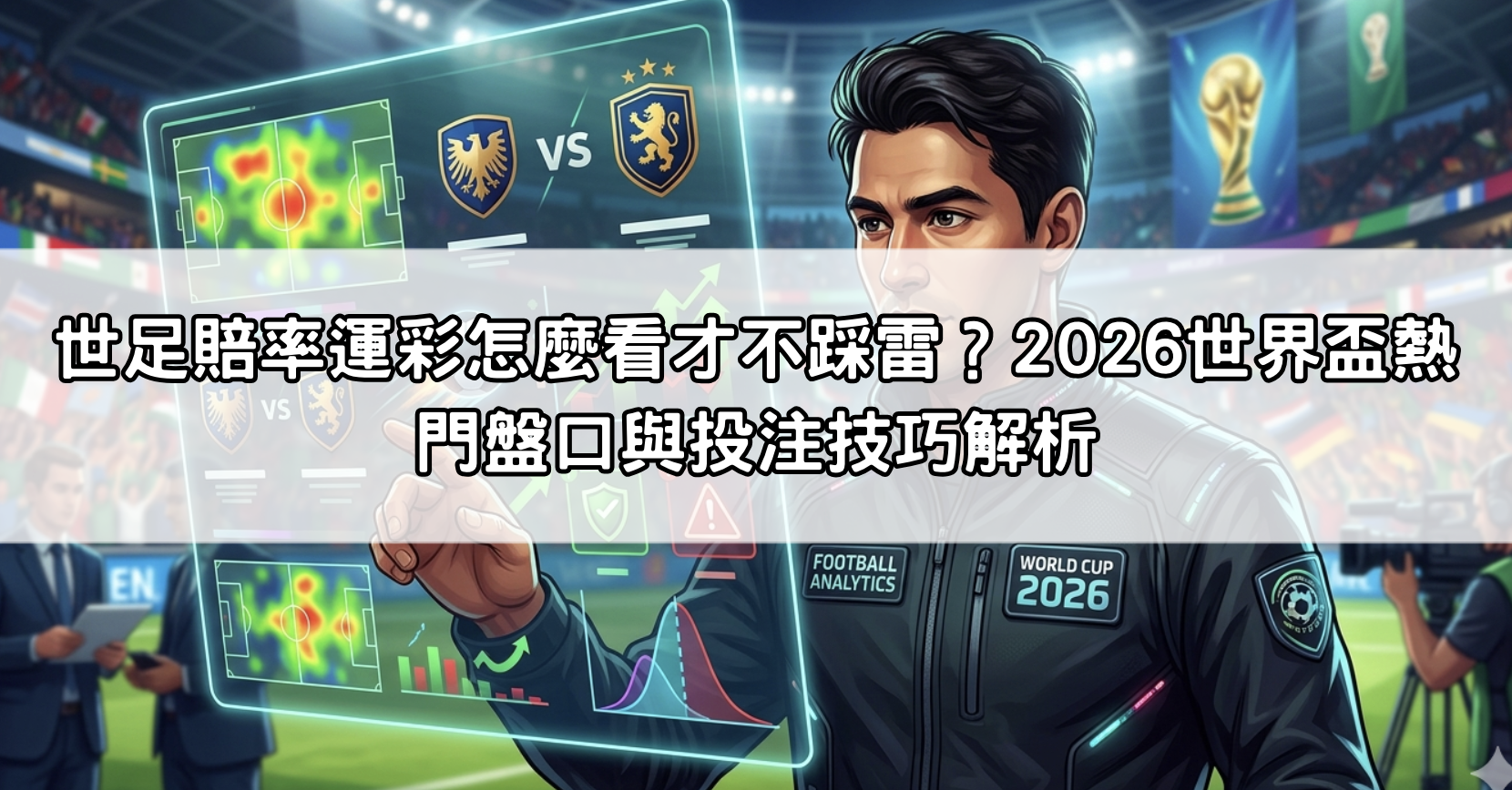 世足賠率運彩怎麼看才不踩雷？2026世界盃熱門盤口與投注技巧解析
