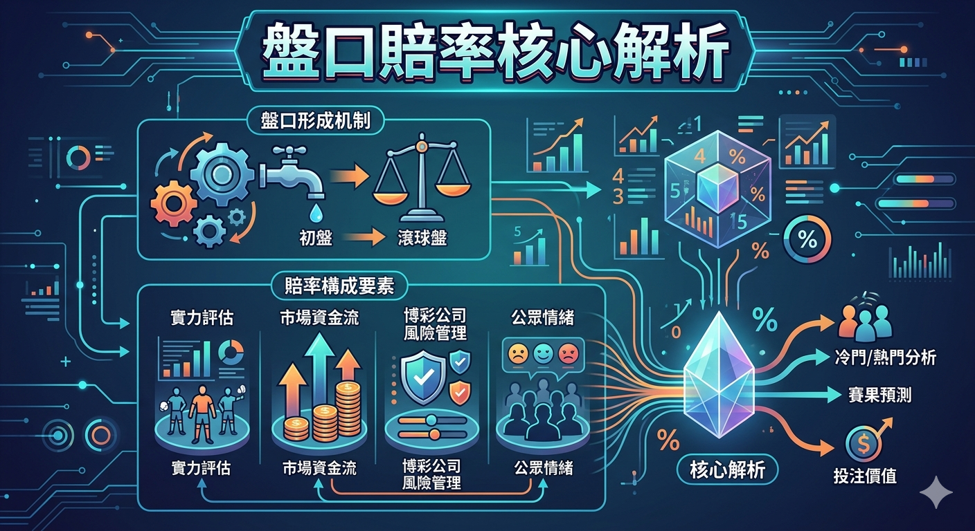 盤口賠率核心解析
