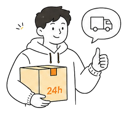 購物：效率型電商，重點是 「快、齊全、穩定到貨」