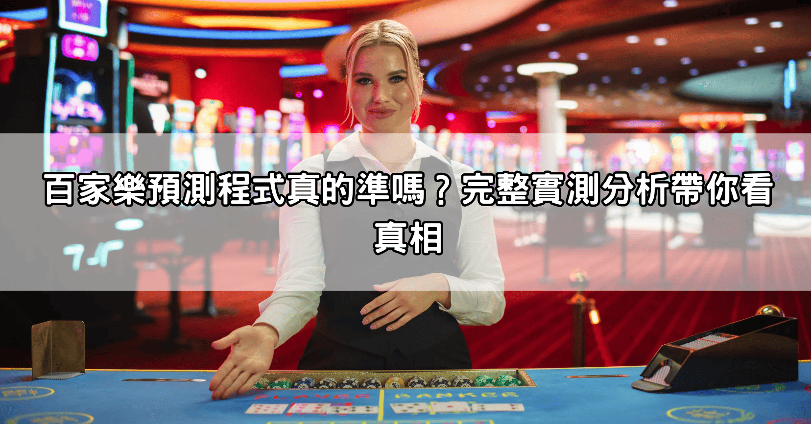 百家樂預測程式真的準嗎？完整實測分析帶你看真相