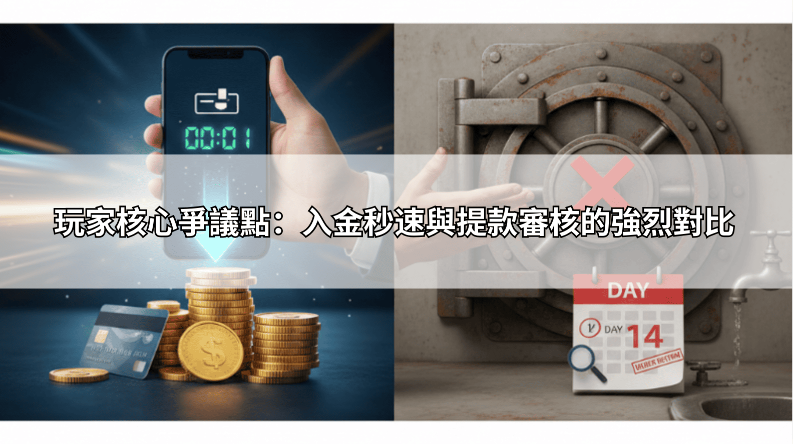玩家核心爭議點:入金秒速與提款審核的強烈對比