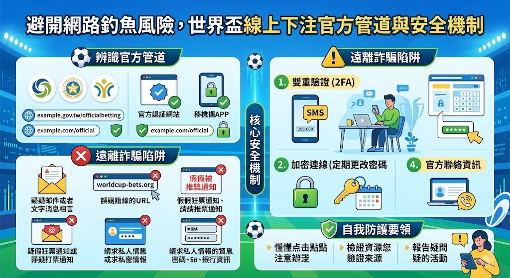世界盃線上下注官方管道與安全機制