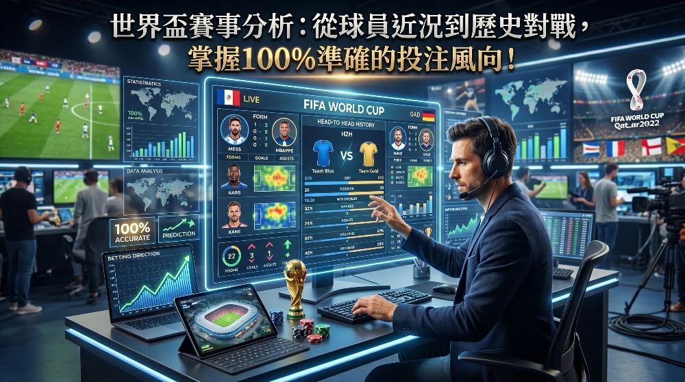 世界盃賽事分析：從球員近況到歷史對戰，掌握100%準確的投注風向！