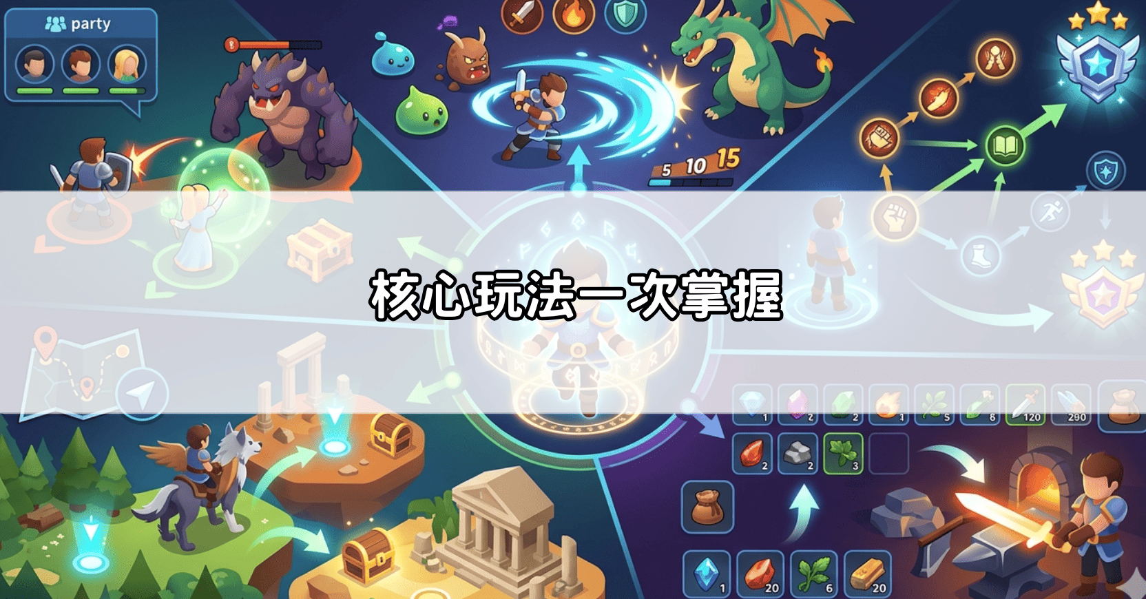 核心玩法一次掌握