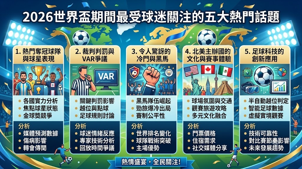 2026世界盃正式開踢！