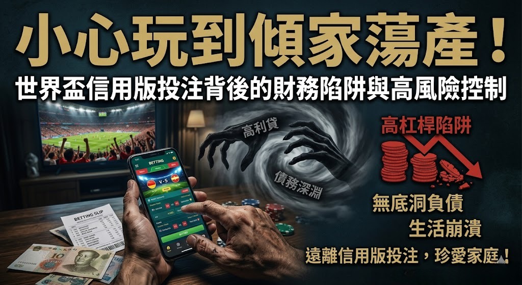世界盃信用版投注背後的財務陷阱與高風險控制