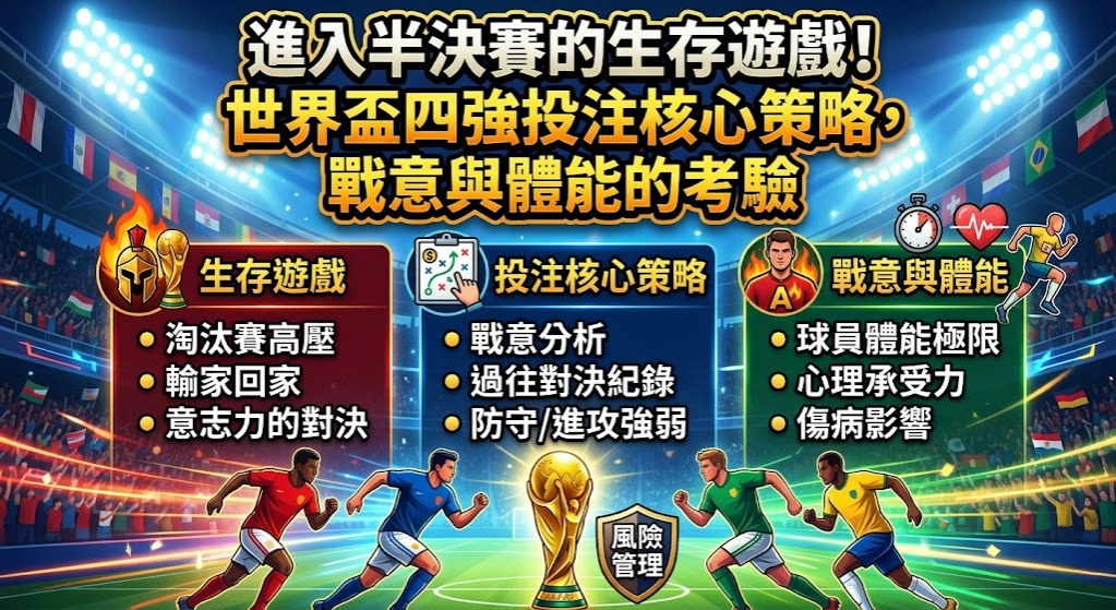 export-2026-06-18T014937.431 進入半決賽的生存遊戲!世界盃四強投注核心策略,戰意與體能的考驗