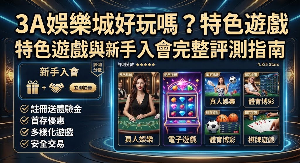特色遊戲與新手入會完整評測指南